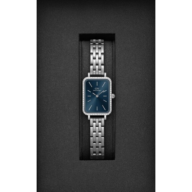 Daniel Wellington  Quadro Lumine 20x26 Bezel Arctic DW00100670 Damenuhr