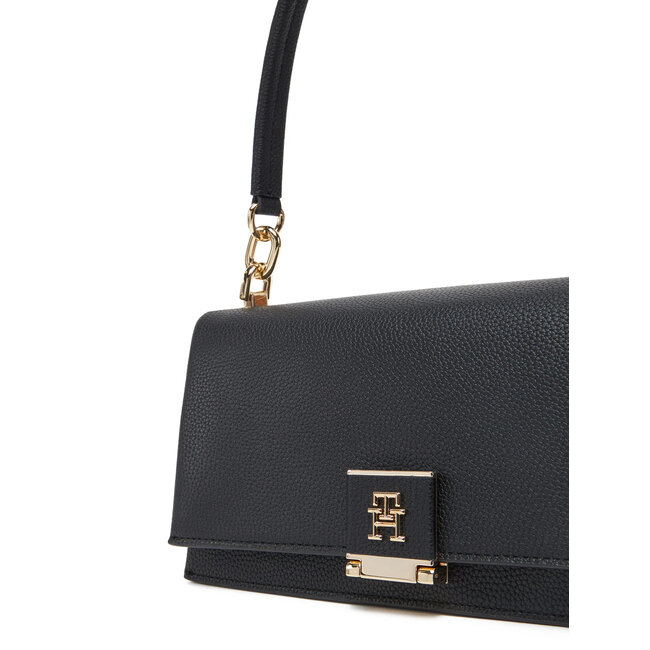 Tommy Hilfiger Handtasche Th Her Med Crossover AW0AW17216 Schwarz