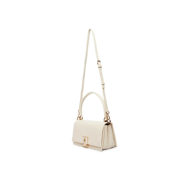 Tommy Hilfiger Handtasche Th Her Med Crossover AW0AW17216 Écru