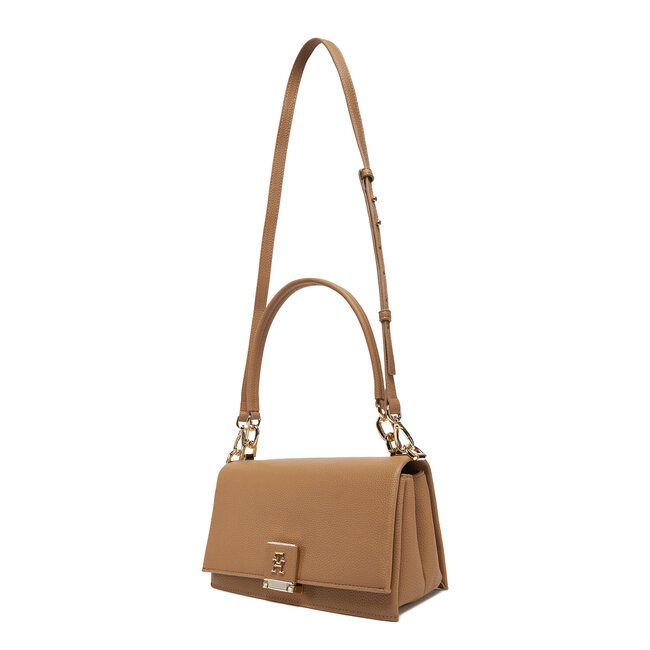 Tommy Hilfiger Handtasche Th Her Med Crossover AW0AW17216 Écru  Braun