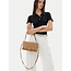 Tommy Hilfiger Handtasche Th Her Med Crossover AW0AW17216 Écru  Braun