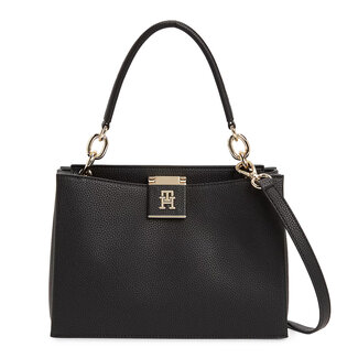 Tommy Hilfiger Handtasche Th Her Tote AW0AW17191 Schwarz