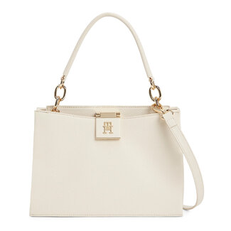 Tommy Hilfiger Handtasche Th Her Tote AW0AW17191 Creme