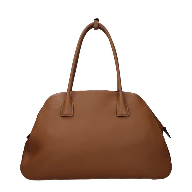 Prada Schultertasche aus braunem Leder