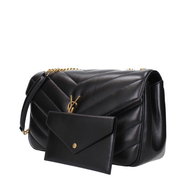 SAINT LAURENT  LOULOU Damen Tasche schwarz