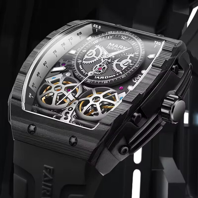 Mark Fairwhale FW-6440 schwarz Herrenuhr