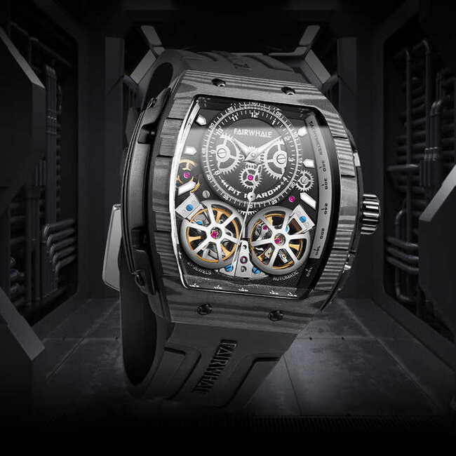 Mark Fairwhale FW-6440 schwarz Herrenuhr