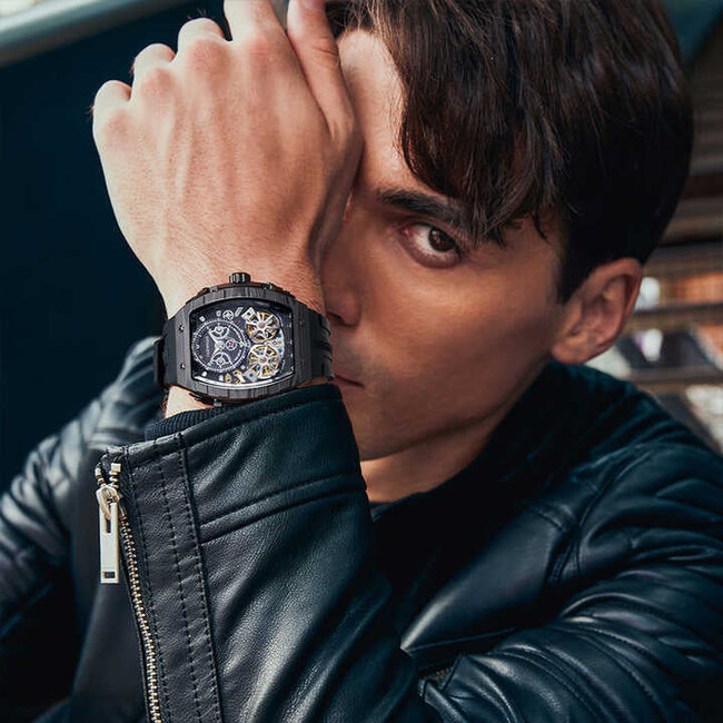 Mark Fairwhale FW-6440 schwarz Herrenuhr