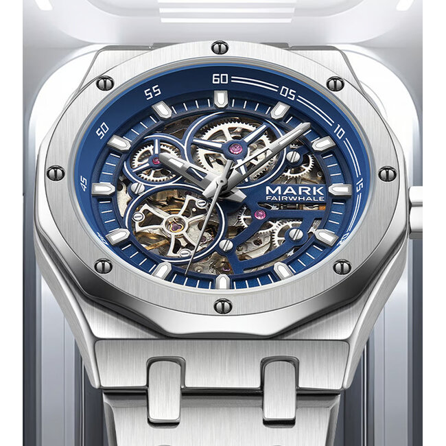 Mark Fairwhale  FW6840 blau Herrenuhr