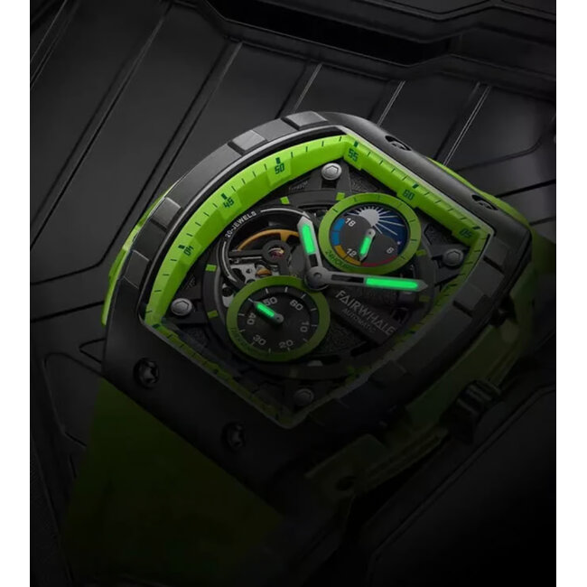 Mark Fairwhale FW-6670-R2 hrün Herrenuhr