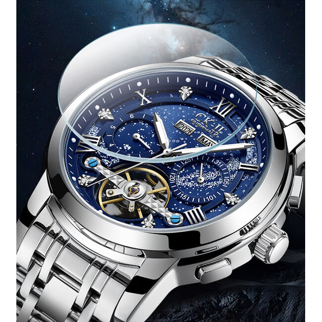 Mark Fairwhale FW-6055 Automatic Chronograph 42 mm FW-6055-S2 Herrenuhr
