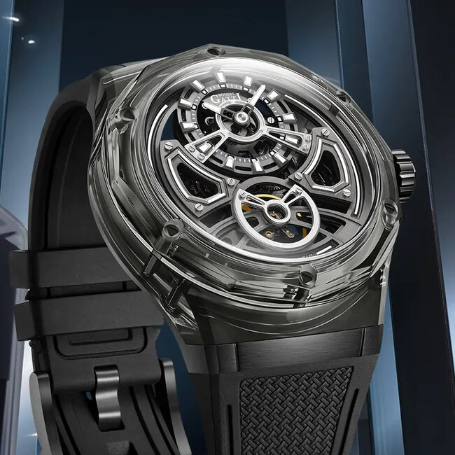 Bonest Gatti BG5807-A1 Black Crystal Herrenuhr