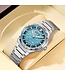 Bonest Gatti  BG8013-S3 Ice Crack Automatik Silber Herrenuhr