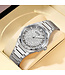 Bonest Gatti  BG8013-S2 Ice Crack Automatik Silber Herrenuhr
