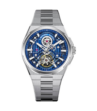 Bonest Gatti  BG8007-S2 Skeleton Automatik Silber Herrenuhr