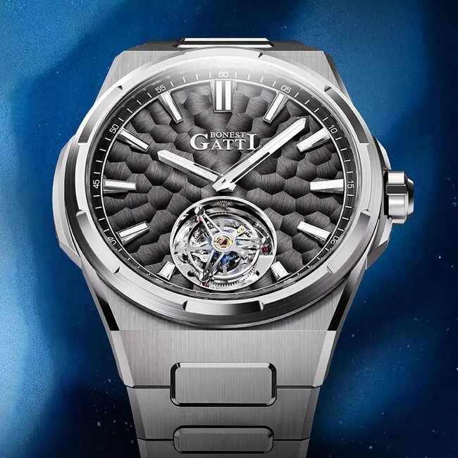 Bonest Gatti BG7005-S1 Hammered Tourbillon