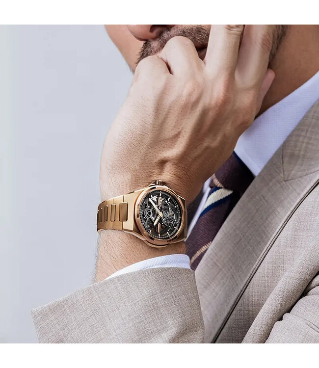 Bonest Gatti   BG7004-S2 Tourbillon Automatik Rosé-Gold Herrenuhr