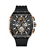 Bonest Gatti  BG5005-R3 Moon Phase Automatik Schwarz/Rosé-Gold Herrenuhr