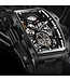 Bonest Gatti  BG5502-A1 Tonneau Skeleton Automatik Schwarz Herrenuhr