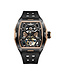 Bonest Gatti  BG5501-A4 Tonneau Skeleton Automatik Schwarz/Rosé-Gold Herrenuhr