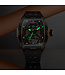 Bonest Gatti  BG5501-A4 Tonneau Skeleton Automatik Schwarz/Rosé-Gold Herrenuhr
