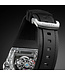 Bonest Gatti  BG7001-R2 K9 Crystal Tonneau Tourbillon Automatik Schwarz Herrenuhr