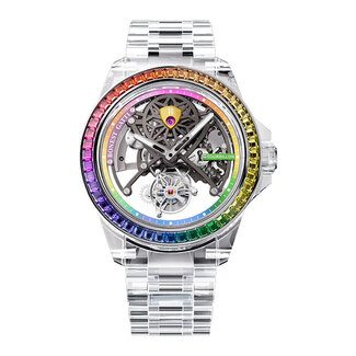 Bonest Gatti BG7002-G1 Rainbow Crystal Tourbillon