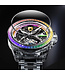 Bonest Gatti  BG7002-G1 Rainbow Bezel K9 Crystal Tourbillon Automatik Transparent Herrenuhr