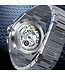 Bonest Gatti  BG8006-S2 Multifunction Automatik Silber Herrenuhr