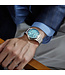 Bonest Gatti  BG8012-S2 Guilloché Business Automatik Silber Herrenuhr