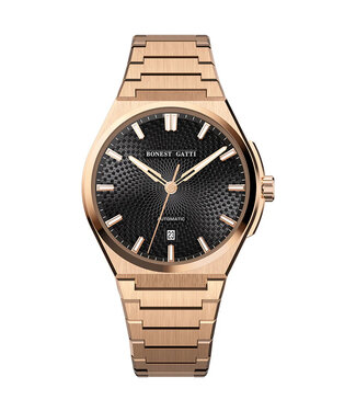 Bonest Gatti  BG8012-S3 Guilloché Business Automatik Rosé-Gold Herrenuhr