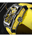 Bonest Gatti  BG5502-A3 Tonneau Skeleton Automatik Schwarz/Gelb Herrenuhr