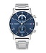 Tommy Hilfiger  Kane 1710401 Dunkelblau Silber Herrenuhr