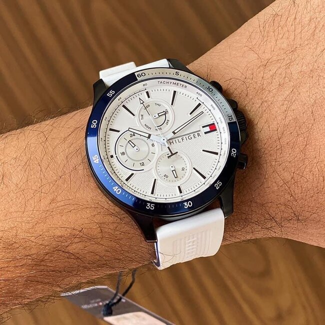 Tommy Hilfiger  Bank Day Date Herrenuhr