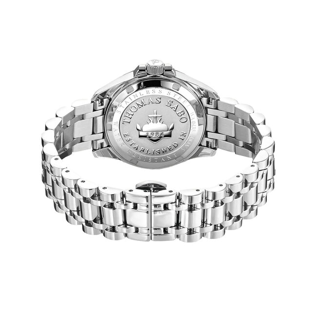 Thomas Sabo   WA0435 Damenuhr Divine Jewellery Stone silberfarben 33mm 5ATM