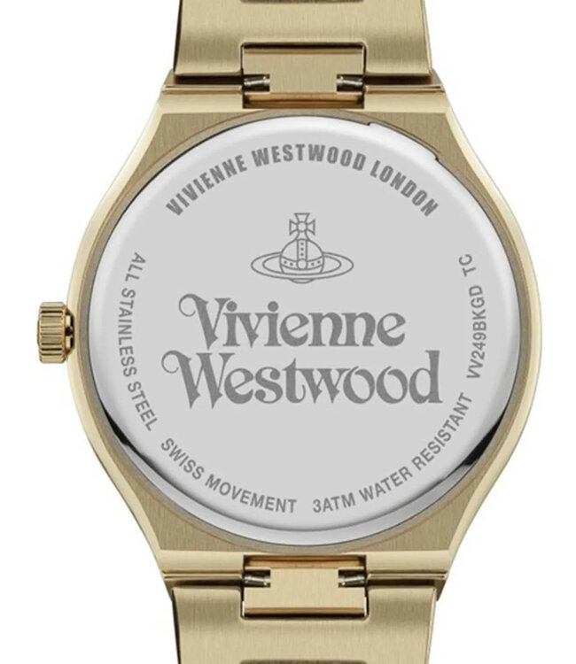 Vivienne Westwood  Eltham VV249BKGD Quarz Schwarz Damenuhr