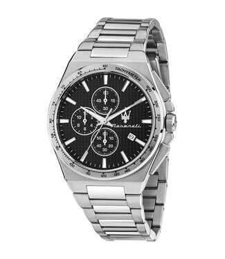 Maserati  Velocita Slim R8873653004 Herrenuhr Chronograph Schwarz Edelstahl