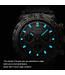 Bonest Gatti  BG9010-L3 Chronograph Automatik Weiss/Silber Herrenuhr