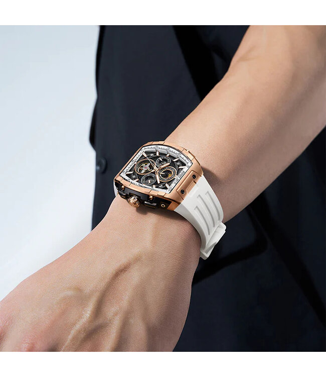 Bonest Gatti  BG5005-R2 Moon Phase Automatik Rosé-Gold Herrenuhr