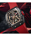 Bonest Gatti   BG9009-R3 Herrenuhr Red Carbon Fiber