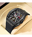 Bonest Gatti  BG9009-R2   Herrenuhr Black Carbon Fiber