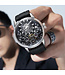 Bonest Gatti  BG4002-R2 Carbon Fiber Automatik Silber Herrenuhr