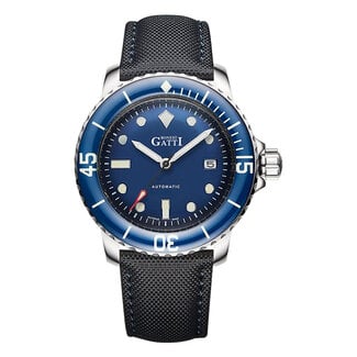 Bonest Gatti BG8002-L2 Herrenuhr Blue Classic