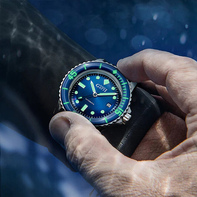 Bonest Gatti  BG8002-L2 Herrenuhr Blue Classic