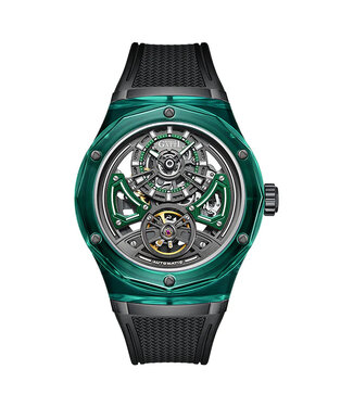 Bonest Gatti BG5807-A4 Herrenuhr  Green Crystal Series