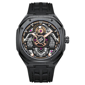 Bonest Gatti BG5801-A2 Herrenuhr Black Cosmos Series