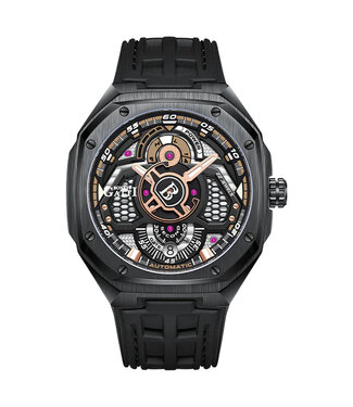 Bonest Gatti BG5801-A2 Herrenuhr Black Cosmos Series