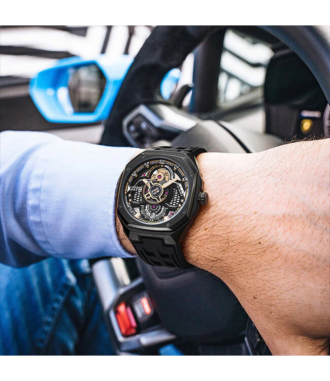 Bonest Gatti  BG5801-A2 Herrenuhr Black Cosmos Series