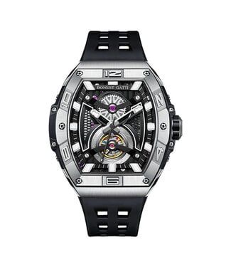 Bonest Gatti BG5701-A2 Herrenuhr Silver Cosmos Series