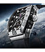 Bonest Gatti  BG5701-A2 Tonneau Skeleton Automatik Silber Herrenuhr